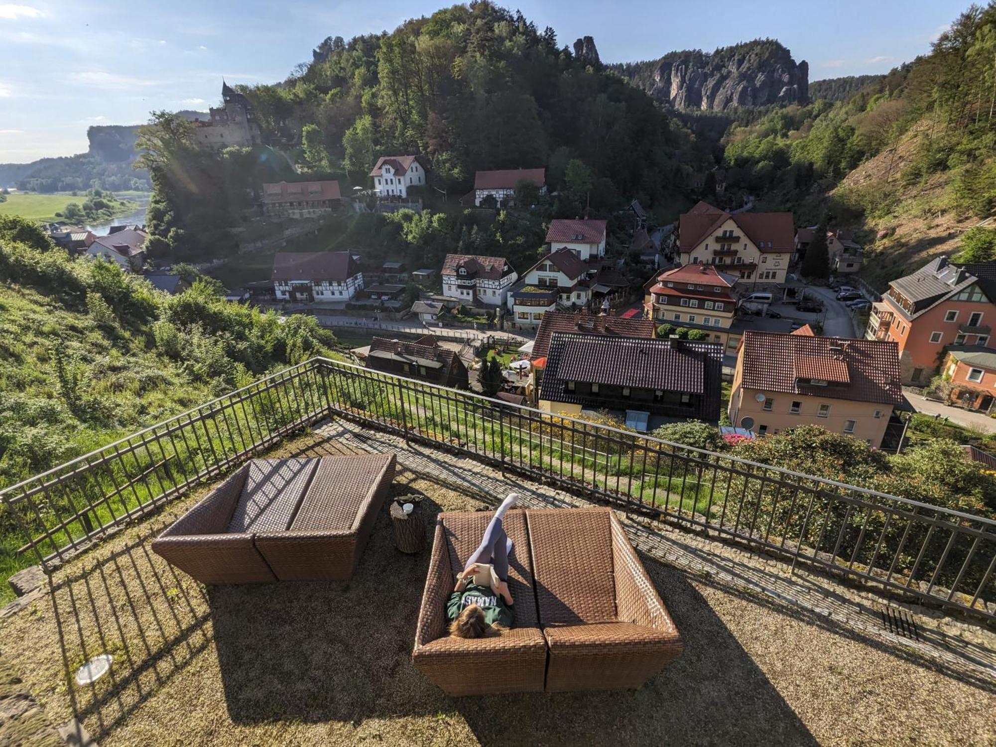 Villa Richter Rathen Esterno foto