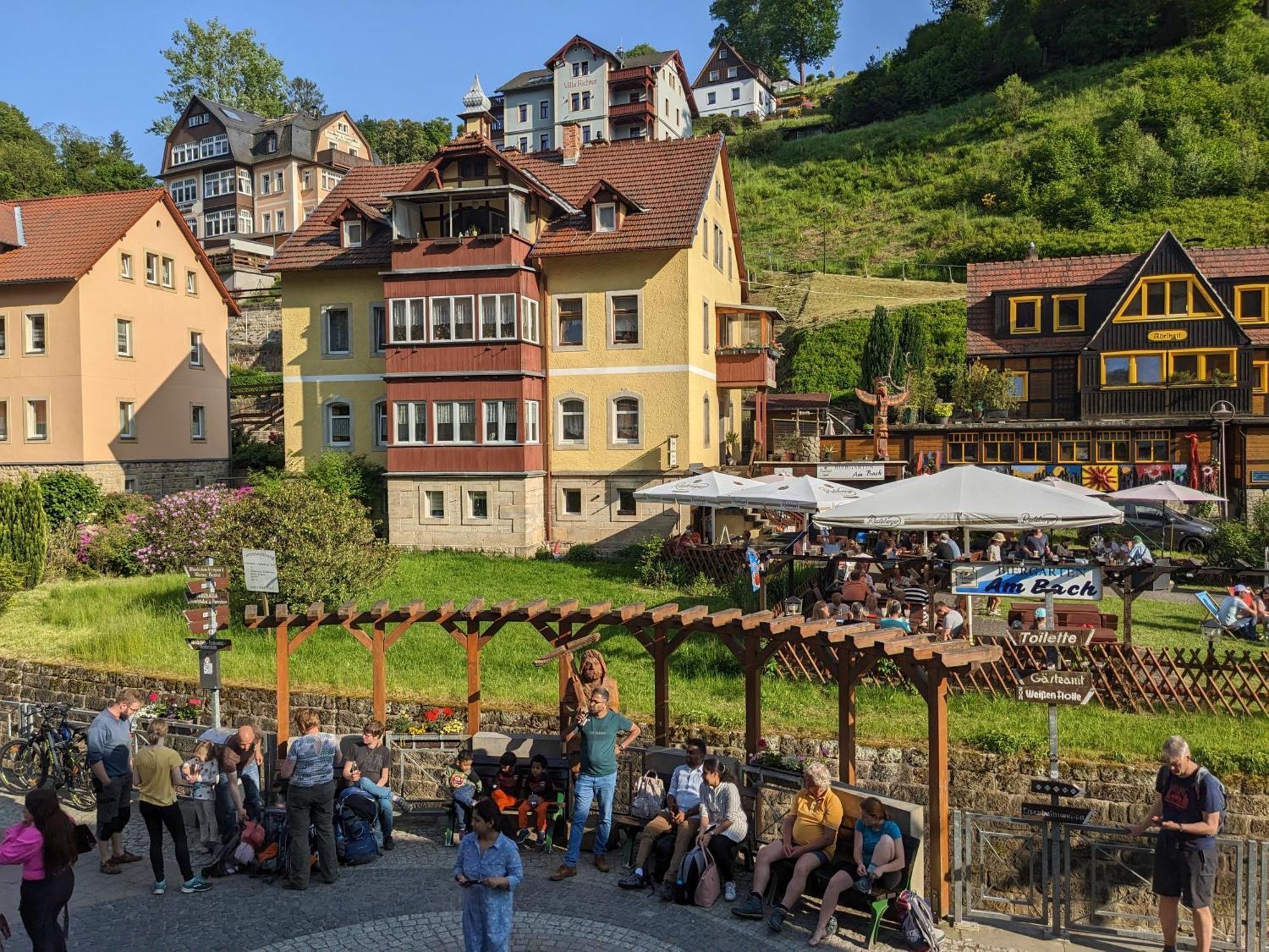 Villa Richter Rathen Esterno foto