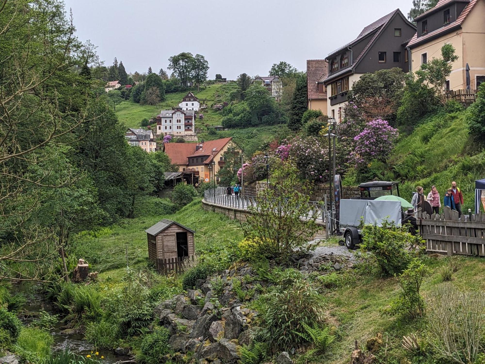 Villa Richter Rathen Esterno foto
